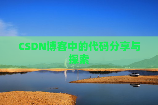 CSDN博客中的代码分享与探索